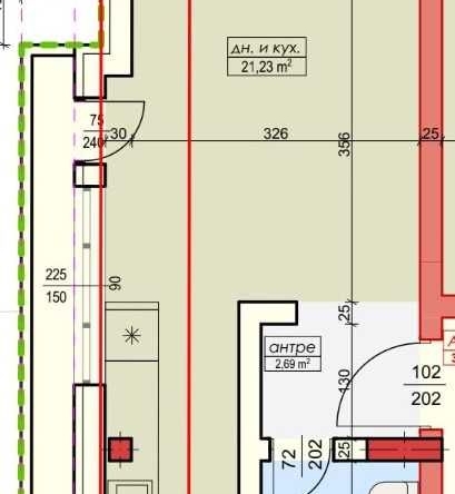 Едностаен апартамент в Пловдив, Кючук Париж - 50 кв.м за 1200 €/кв.м - Снимка #1