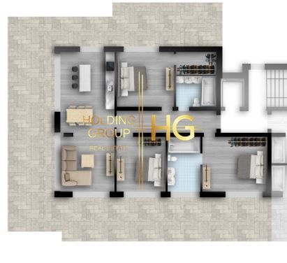 Четиристаен апартамент в к.к. Св.Св. Константин и Елена - 166 кв.м за 2200 €/кв.м - Снимка #1