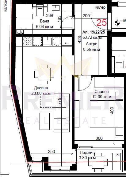 Двустаен апартамент в Варна, Гръцка махала - 75 кв.м за 1228 €/кв.м - Снимка #1