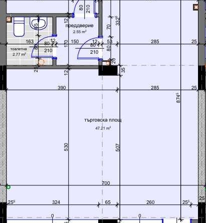 Магазин в Стара Загора, Била - 81 кв.м за 1197 €/кв.м - Снимка #1