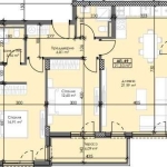 Тристаен апартамент в Пловдив, Тракия - 112 кв.м за 1089 €/кв.м - Снимка #1