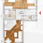 Тристаен апартамент в Пловдив, Кючук Париж - 77 кв.м за 736 €/кв.м - Снимка #1