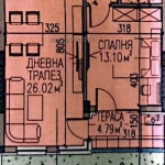 Двустаен апартамент в Асеновград - 68 кв.м за 867 €/кв.м - Снимка #1