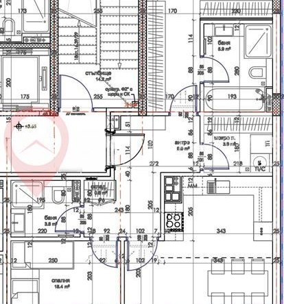 Тристаен апартамент в София, Гео Милев - 146 кв.м за 2651 €/кв.м - Снимка #1