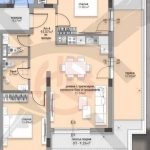 Тристаен апартамент в София, Малинова долина - 121 кв.м за 1657 €/кв.м - Снимка #1