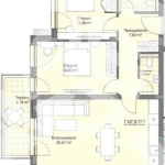 Двустаен апартамент в Пловдив, Остромила - 73 кв.м за 537 €/кв.м - Снимка #1