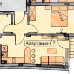 Двустаен апартамент в Пловдив, Христо Смирненски - 62 кв.м за 797 €/кв.м - Снимка #1