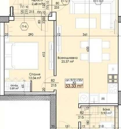Двустаен апартамент в Пловдив, Тракия - 65 кв.м за 1308 €/кв.м - Снимка #1