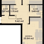 Тристаен апартамент в София, Овча купел 2 - 95 кв.м за 1850 €/кв.м - Снимка #1