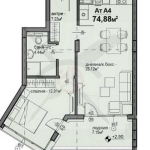 Двустаен апартамент в София, Люлин 5 - 75 кв.м за 1279 €/кв.м - Снимка #1