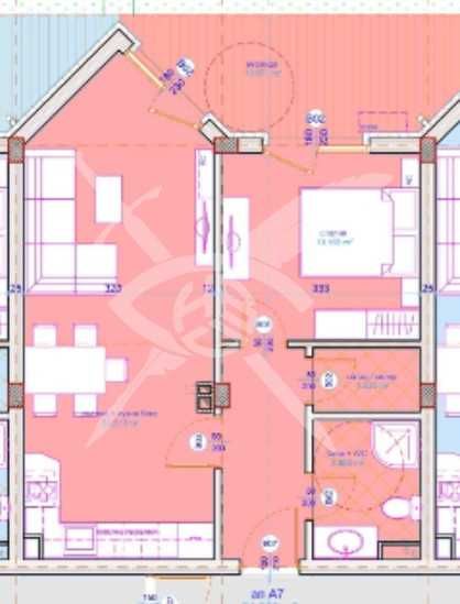 Двустаен апартамент в Бургас, Сарафово - 107 кв.м за 905 €/кв.м - Снимка #1