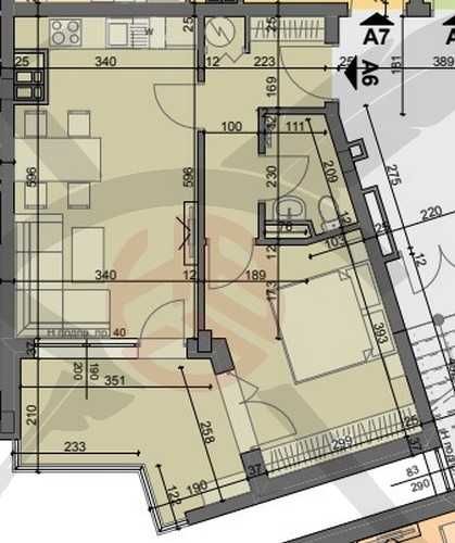 Двустаен апартамент в София, Център - 70 кв.м за 1800 €/кв.м - Снимка #1