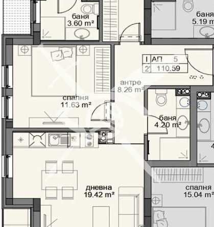 Тристаен апартамент в с. Равда, Област Бургас - 111 кв.м за 1296 €/кв.м - Снимка #1