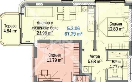 Двустаен апартамент в Китен - 67 кв.м за 673 €/кв.м - Снимка #1