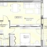 Двустаен апартамент в Пловдив, Остромила - 73 кв.м за 552 €/кв.м - Снимка #1