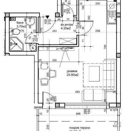 Едностаен апартамент в Пловдив, Христо Смирненски - 58 кв.м за 807 €/кв.м - Снимка #1