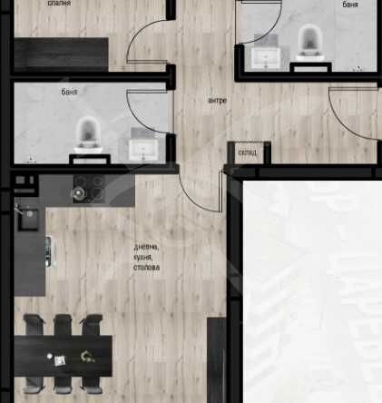 Тристаен апартамент в Пловдив, Кючук Париж - 105 кв.м за 1209 €/кв.м - Снимка #1