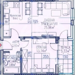 Двустаен апартамент в Асеновград - 67 кв.м за 788 €/кв.м - Снимка #1