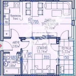 Дава се под наем Двустаен апартамент в Асеновград - 67 кв.м за 52735 € - Снимка #1
