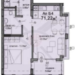 Двустаен апартамент в София, Люлин 5 - 71 кв.м за 1285 €/кв.м - Снимка #1