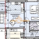 Двустаен апартамент в Варна, Владислав Варненчик - 72 кв.м за 1077 €/кв.м - Снимка #1