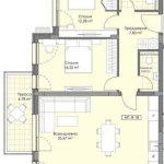 Тристаен апартамент в Пловдив, Остромила - 115 кв.м за 1360 €/кв.м - Снимка #1