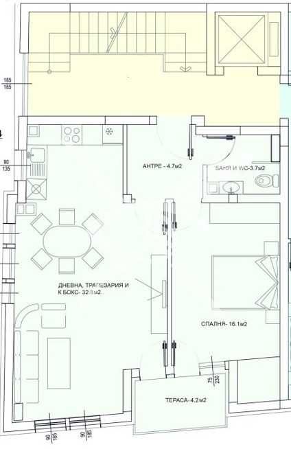 Двустаен апартамент в Пловдив, Център - 91 кв.м за 1020 €/кв.м - Снимка #1