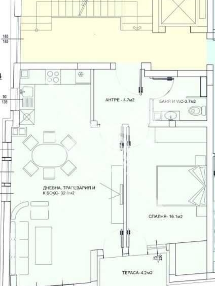 Двустаен апартамент в Пловдив, Център - 91 кв.м за 2018 €/кв.м - Снимка #1