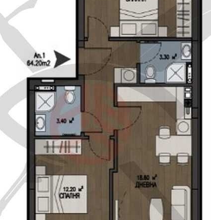 Тристаен апартамент в София, Бояна - 127 кв.м за 1698 €/кв.м - Снимка #1