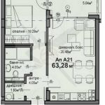 Двустаен апартамент в София, Люлин 5 - 63 кв.м за 1408 €/кв.м - Снимка #1