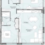 Тристаен апартамент в Пловдив, Остромила - 120 кв.м за 667 €/кв.м - Снимка #1