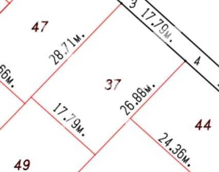 Парцел в Бургас, Меден рудник - зона Д - 400 кв.м за 50 €/кв.м - Снимка #1