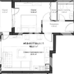 Двустаен апартамент в Пловдив, Кючук Париж - 68 кв.м за 1243 €/кв.м - Снимка #1