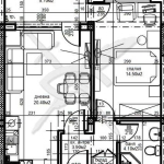 Двустаен апартамент в Пловдив, Южен - 64 кв.м за 718 €/кв.м - Снимка #1