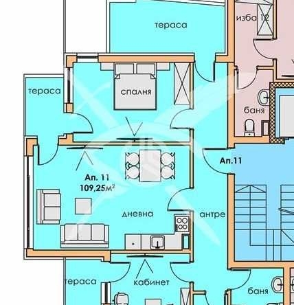 Тристаен апартамент в Пловдив, Център - 109 кв.м за 1354 €/кв.м - Снимка #1