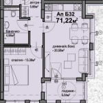 Двустаен апартамент в София, Люлин 5 - 72 кв.м за 1544 €/кв.м - Снимка #1