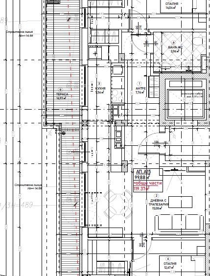 Тристаен апартамент в София, Левски В - 119 кв.м за 977 €/кв.м - Снимка #1