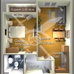 Двустаен апартамент в Бургас, Меден рудник - зона А - 34 кв.м за 922 €/кв.м - Снимка #1