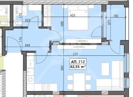 Двустаен апартамент в Пловдив, Кършияка - 77 кв.м за 614 €/кв.м - Снимка #1