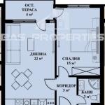 Двустаен апартамент в София, Люлин 5 - 68 кв.м за 1643 €/кв.м - Снимка #1