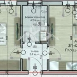 Двустаен апартамент в Велинград - 49 кв.м за 885 €/кв.м - Снимка #1