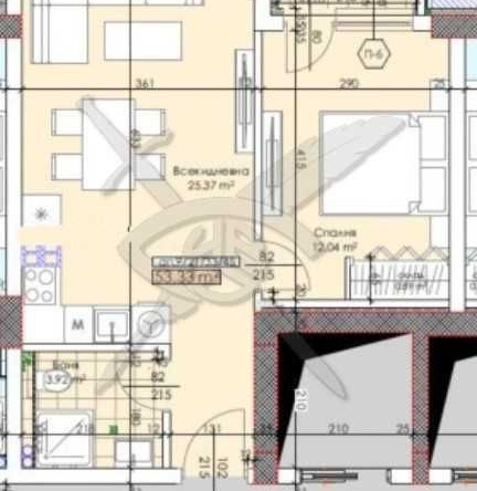 Двустаен апартамент в Пловдив, Тракия - 62 кв.м за 932 €/кв.м - Снимка #1