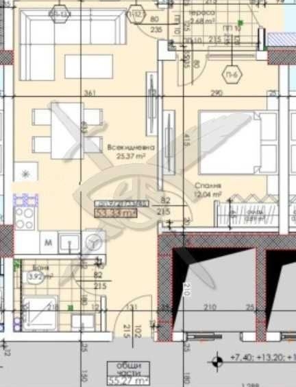 Двустаен апартамент в Пловдив, Тракия - 62 кв.м за 932 €/кв.м - Снимка #1
