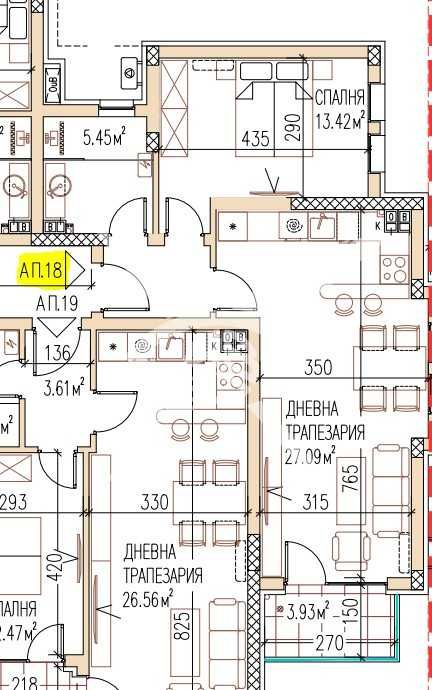 Двустаен апартамент в Пловдив, Остромила - 76 кв.м за 1165 €/кв.м - Снимка #1