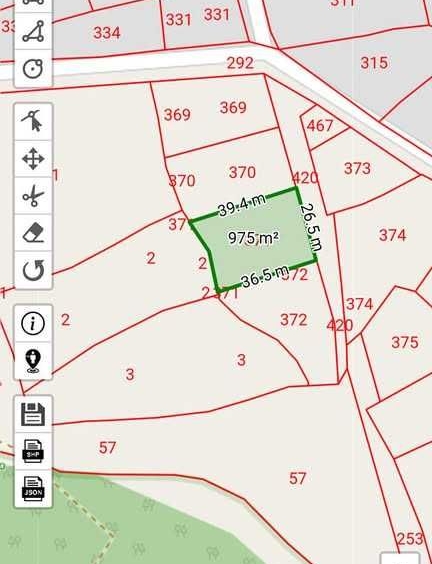 Парцел в Шумен, Пазара - 975 кв.м за 7 €/кв.м - Снимка #1