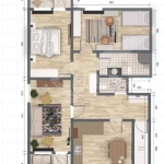 Тристаен апартамент в Пловдив, Тракия - 90 кв.м за 1500 €/кв.м - Снимка #1