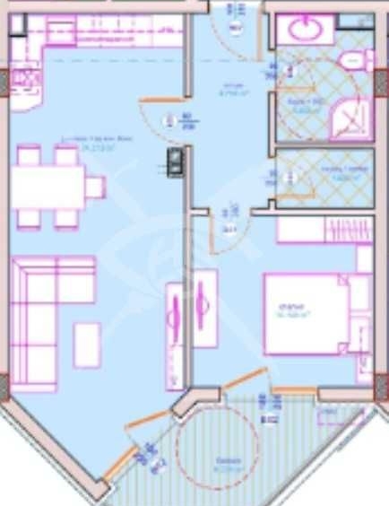 Двустаен апартамент в Бургас, Сарафово - 69 кв.м за 1295 €/кв.м - Снимка #1