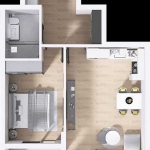 Двустаен апартамент в Пловдив, Христо Смирненски - 71 кв.м за 1316 €/кв.м - Снимка #1