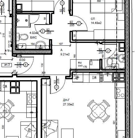 Тристаен апартамент в Пловдив, Център - 105 кв.м за 2513 €/кв.м - Снимка #1