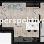 Едностаен апартамент в Пловдив, Кючук Париж - 46 кв.м за 1250 €/кв.м - Снимка #1